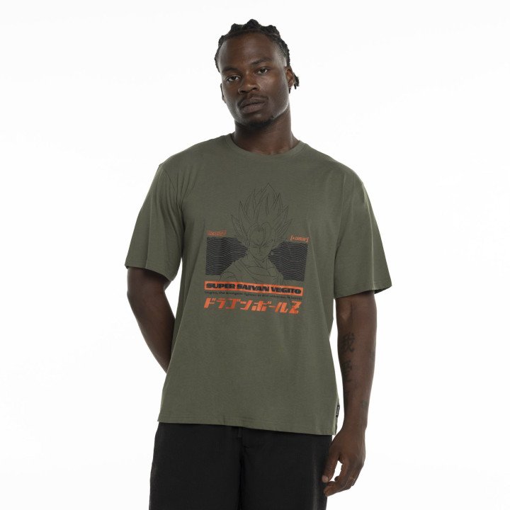 T-shirt DRAGON BALL Z Kaki Manches courtes -  | [X] Capslab