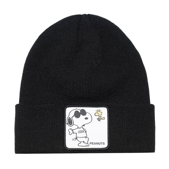 Bonnet PEANUTS Noir -  | [X] Capslab