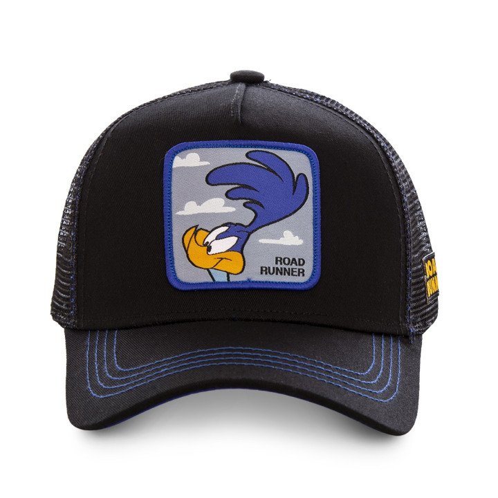 Casquette Trucker Looney Tunes Bip Bip Snapback Noir Capslab Capslab - 2
